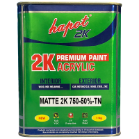 Sơn Mờ 2K 750-50%-TN - 1 Kg | Sơn PU đồ gỗ 