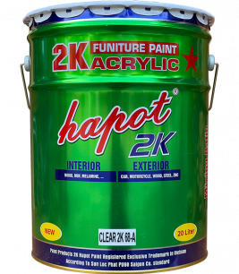 2K Bóng Dày  - 2K68A - 20Kg | Sơn 2K đồ gỗ 