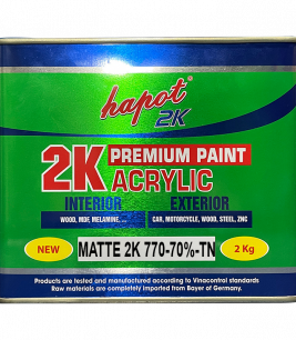 Sơn Mờ 2K 770-70%-TN-AB-3Kg | Sơn 2K đồ gỗ 