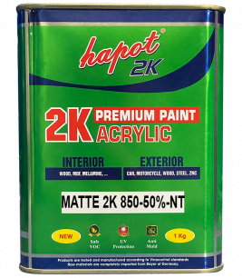 Sơn Mờ 2K 850-50%-NT - 1 Kg | Sơn PU đồ gỗ 