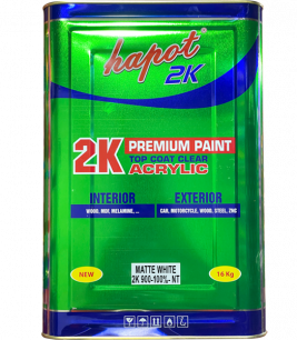 Sơn Trắng Mờ 2K 900-100%-NT - 16 Kg | Sơn PU đồ gỗ 