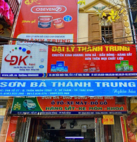 Sơn Bả Thành Trung 269 Trần Nhân Tông, P. Đề Thám, Thái Bình, SĐT: 0363.832.260 - 0912.639.074 - 0989.025.088