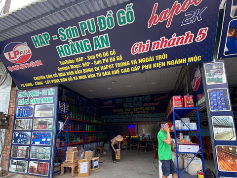 ĐẠI LÝ 2K HAPOT - HAP - Sơn PU Đồ Gỗ Đồng Nai - YOUTUBE - Hoàng  An- 0985.881.344- 0982.303.530
