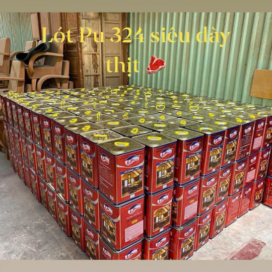 Sơn PU Lót 324 - 4 Kg  | Sơn PU đồ gỗ 