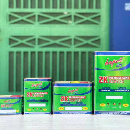 Sơn Trắng Mờ 2K 950-50%-NT - 1 Kg | Sơn PU đồ gỗ 