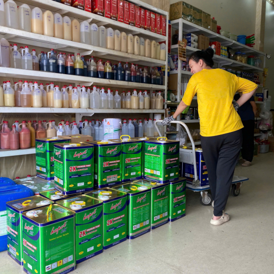 Sơn Trắng Mờ 2K 950-50%-NT - 2 Kg  | Sơn PU đồ gỗ 