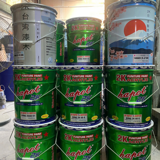 Sơn Trắng Mờ 2K 950-50%-NT - 1 Kg | Sơn PU đồ gỗ 