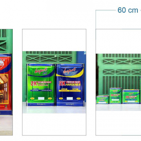 Sơn Trắng Mờ 2K 950-50%-NT - 1 Kg | Sơn PU đồ gỗ 