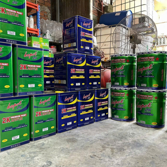 Sơn Trắng Mờ 2K 950-50%-NT - 1 Kg | Sơn PU đồ gỗ 