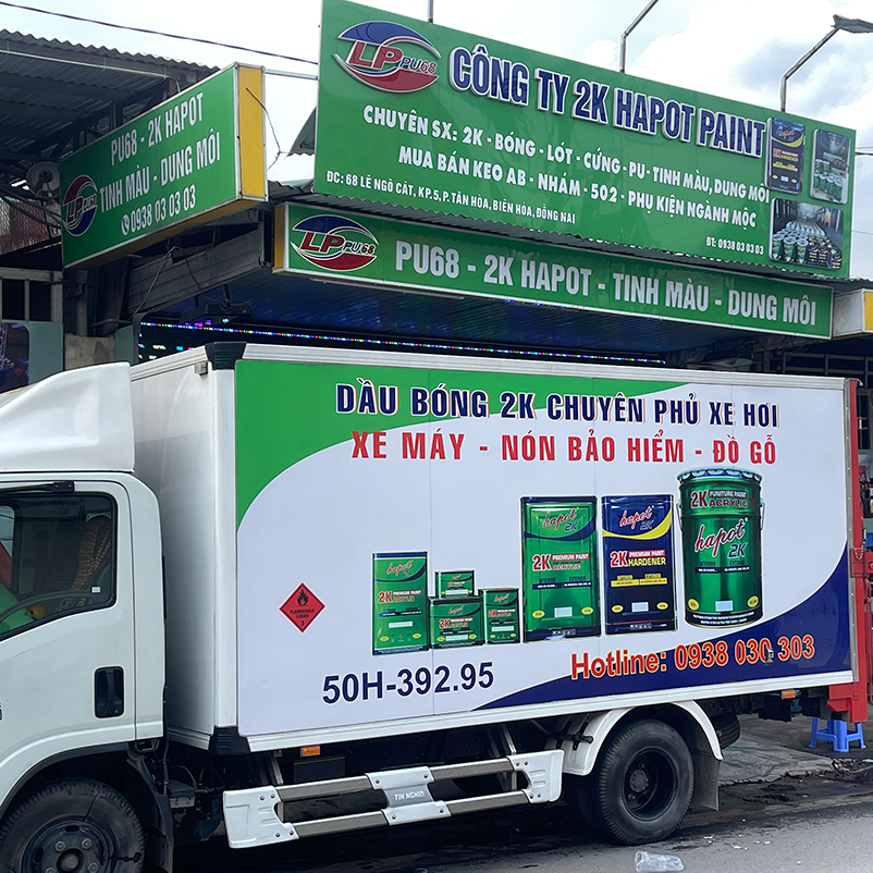 CTY 2K HAPOT PAINT VN  68  Dốc Đồng Nách Hố Nai - DT 0938.030303- 032.795.1768