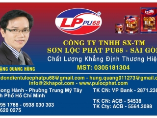 Sơn Lộc Phát PU68 – Chất Lượng Khẳng Định Thương Hiệu Sơn PU Việt