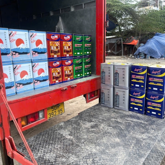 Sơn Cứng 2K TWC1 -16 Kg - 77$ - box  | Sơn PU đồ gỗ 