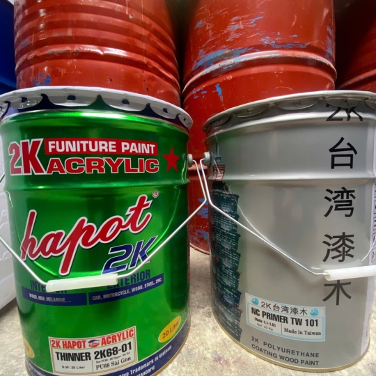Sơn Cứng 2K TWC1 -16 Kg - 77$ - box  | Sơn PU đồ gỗ 