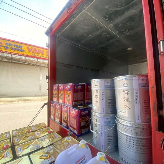 Sơn Cứng 2K TWC1 -16 Kg - 77$ - box  | Sơn PU đồ gỗ 