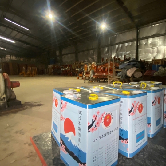 Sơn Bóng 2K JPA1 -16Kg 80$ - Box |Sơn PU đồ gỗ
