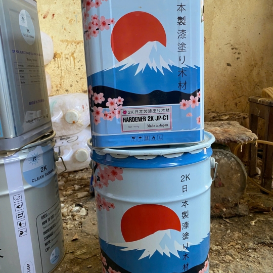Sơn Bóng 2K JPA1 -16Kg 80$ - Box |Sơn PU đồ gỗ