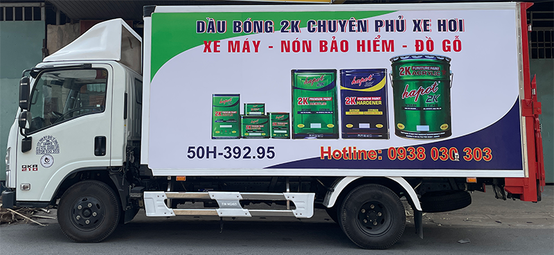 Công Ty TNHH SX-TM Sơn Lộc Phát PU68 Sài Gòn - Dầu Bóng 2K Hapot Việt Nam
